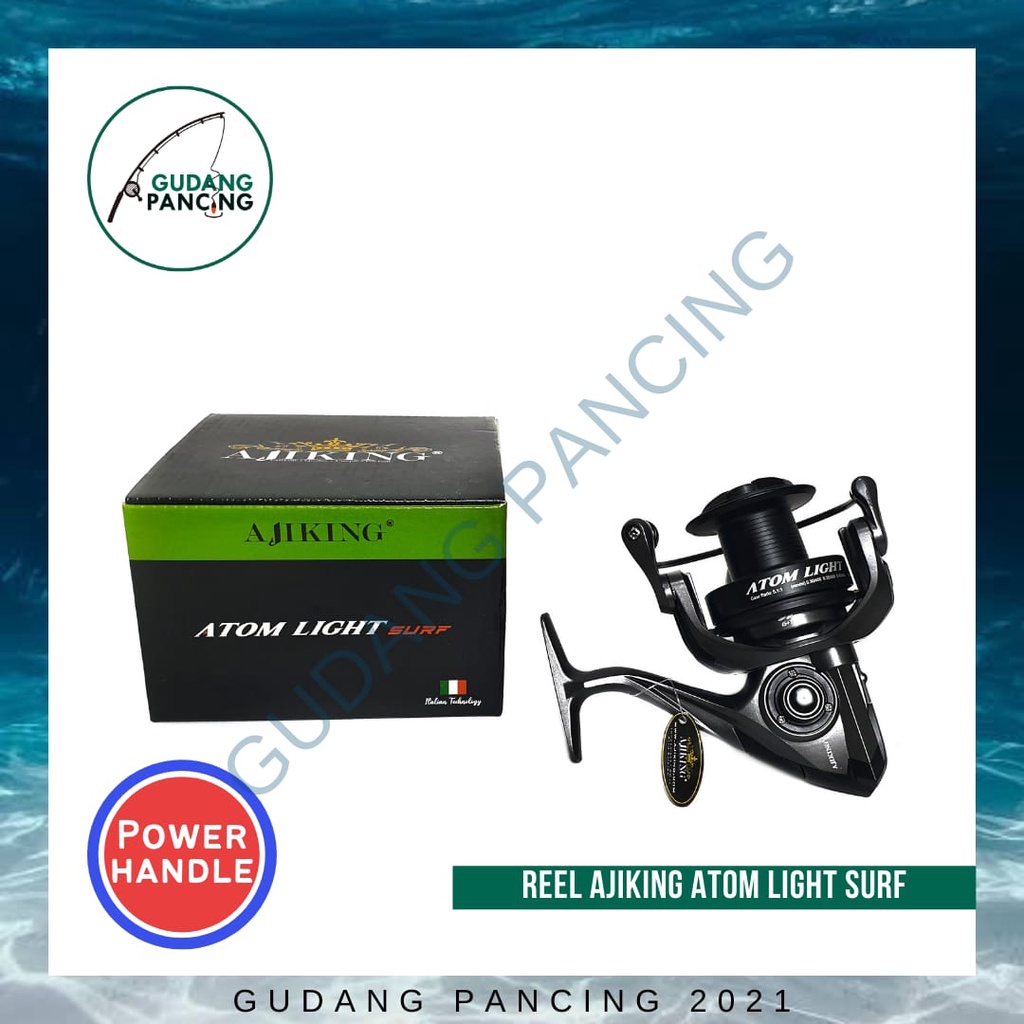 Reel Ajiking Atom Light Surf
