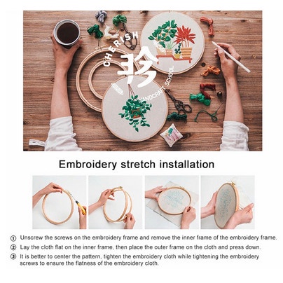 DIY Embroidery Starter Kit - Starter Kit Belajar Menyulam #04