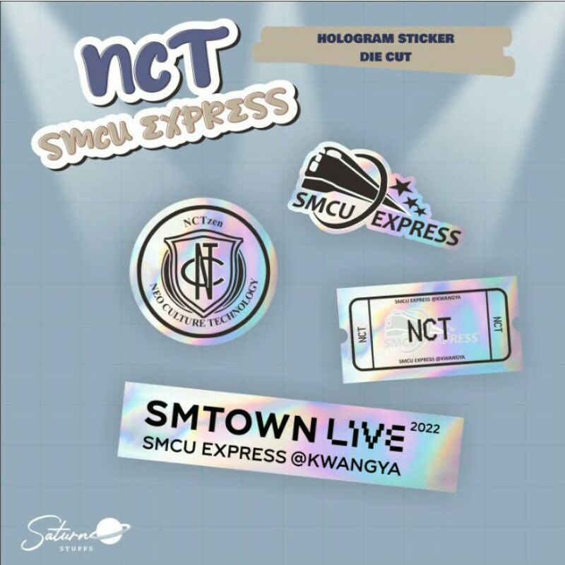 

STICKER HOLOGRAM NCT - SMCU EXPRESS