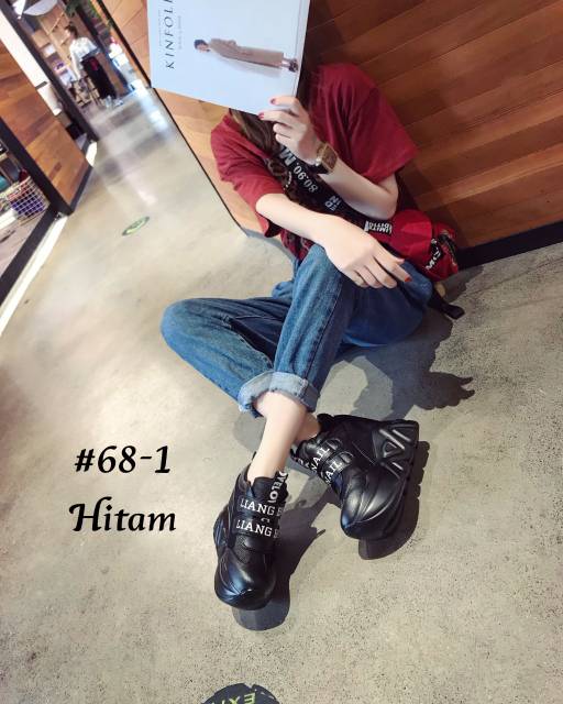 Sepatu Wedges Korea#68-1