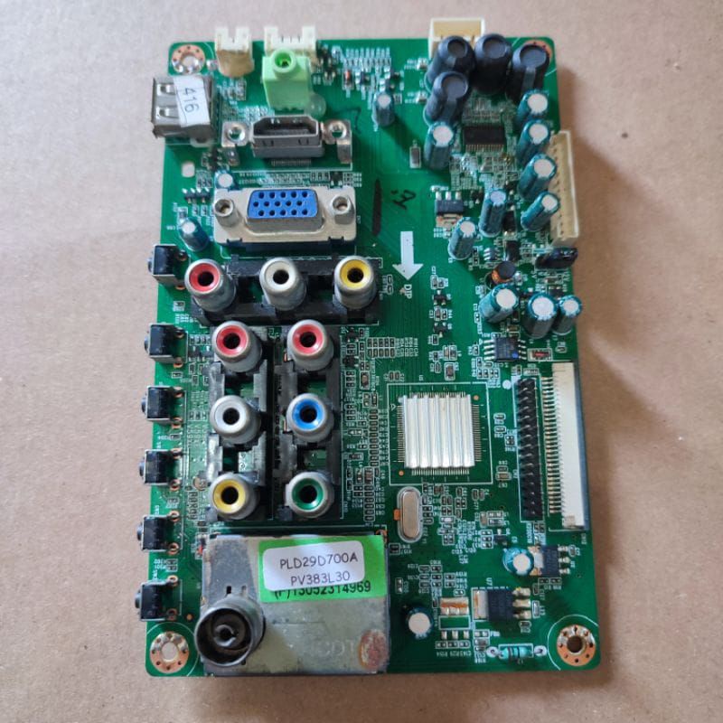 MB-MAINBIARD MOTHERBOARD MESIN TV LED POLYTRON PLD 29D700  PLD29D700
