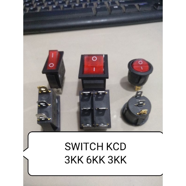 SWITCH KCD 3 KAKI KECIL BULAT 3 KAKI 6 KAKI