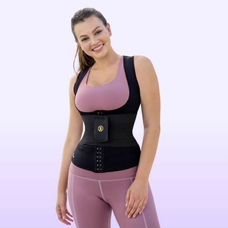 SEETM57 CAMI CHINGER GRATIS 1 WAIST TRAINER BELT 2IN1 KORSET NEOTEX PELANGSING PENGECIL PERUT BUNCIT CORSET BAJU GYM WANITA HOT SHAPER HOT SHAPERS B2 KORSET NEOTEX PELANGSING PENGECIL PERUT BUNCIT CORSET BAJU GYM WANITA HOT SHAPER HOT SHAPERS Korset PELAN