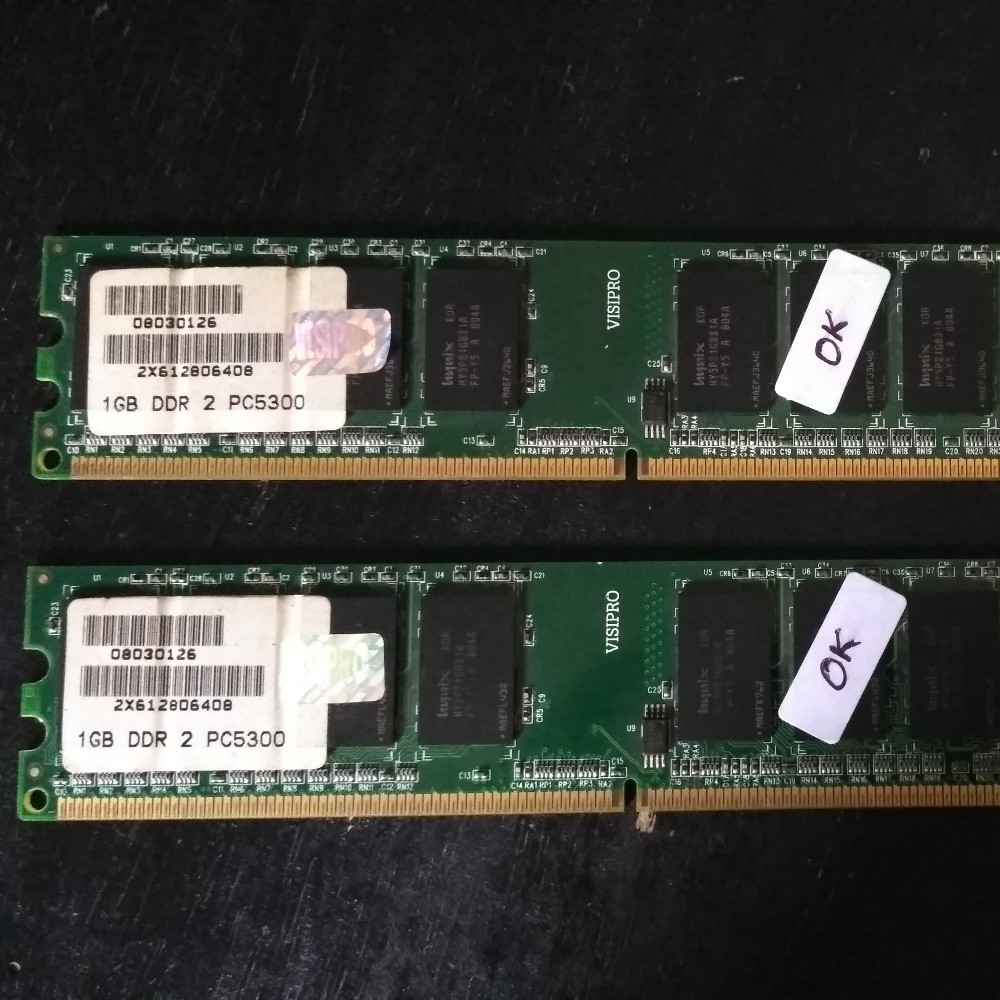 Memory RAM DDR2 Visipro 1GB PC 5300