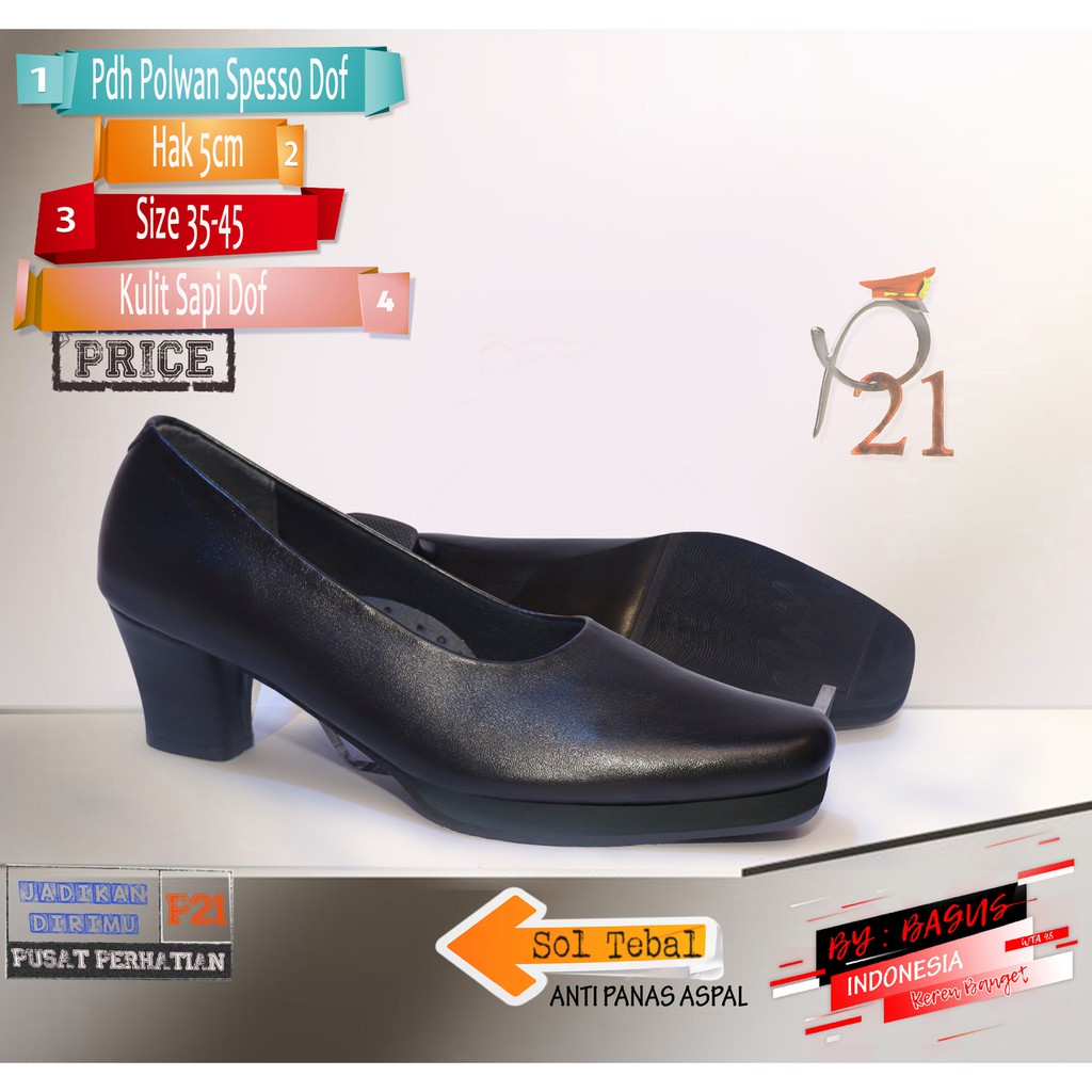 PDH POLWAN SPESSO DOF / SEPATU WANITA / P21