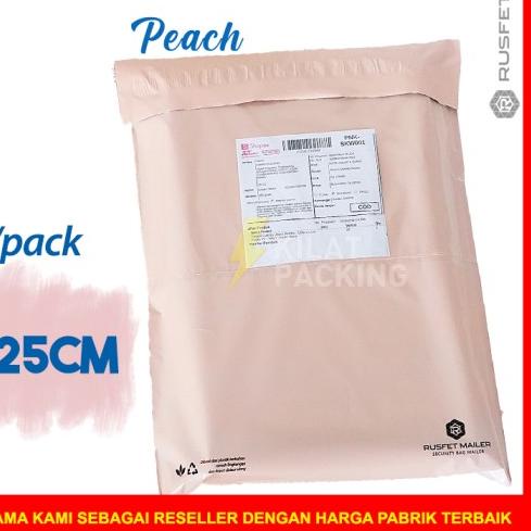 

✧ Polymailer Amplop Packing Peach Polos RUSFET /PACK 17x25 ☑