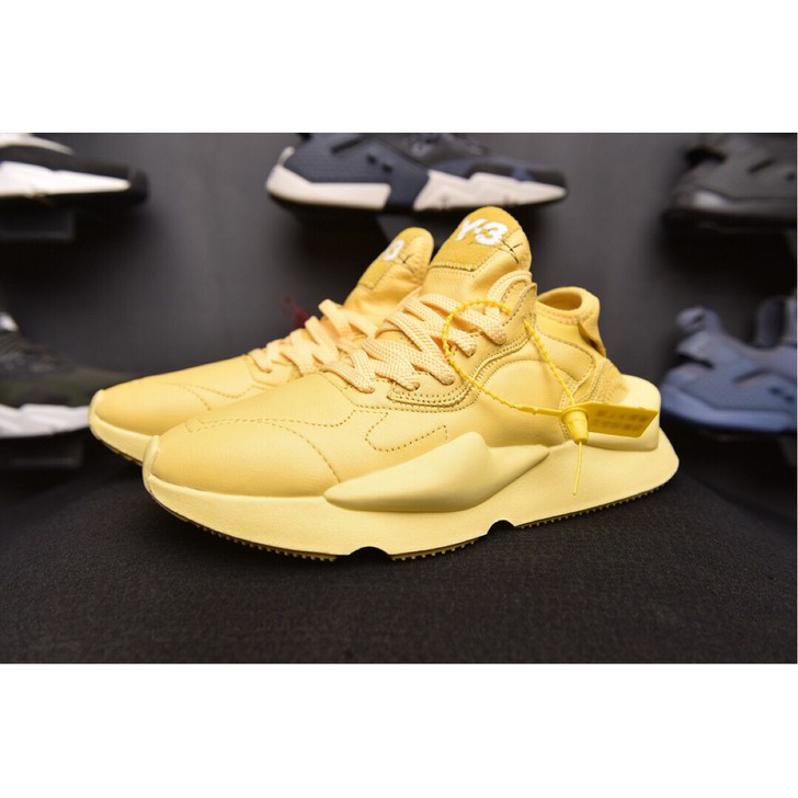 Sport Running Sneakers Shoes Adidas Design Y3 Yellow Color Shopee Indonesia
