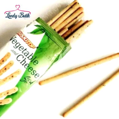 Biskitop Vegetables Sticks Paket Isi 5 Bungkus Biskuit Stick Keju Cheese Stick Berat 60 Gr Biskuit Anak Dewasa Enak Renyah - Lovelybutik