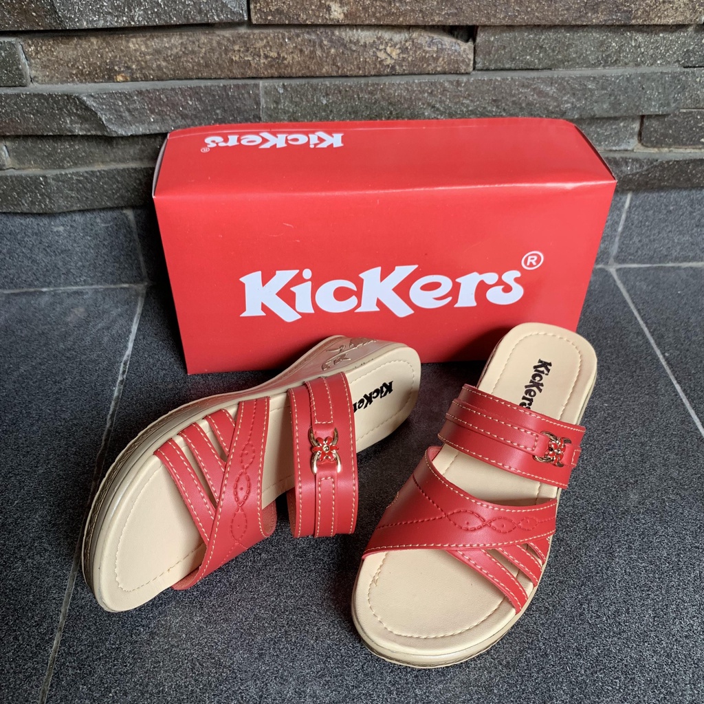 NEW ARRIVAL SANDAL SLOP WEDGES WANITA RESEPSI PESTA MODERN TERLARIS CASUAL TERMURAH WEDGES UMMI 2-6