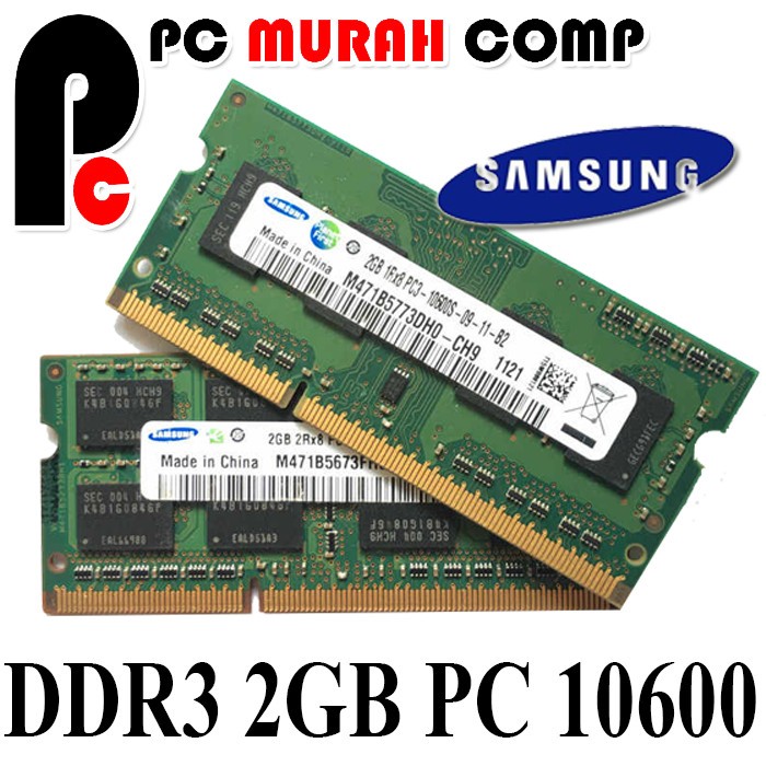 RAM SODIMM DDR3 2GB PC 10600 1333MHz