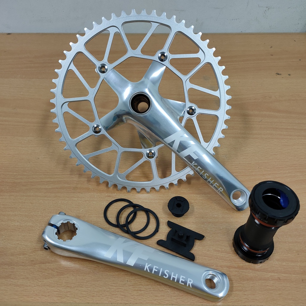 Crank set arm KFisher black doff plus bb