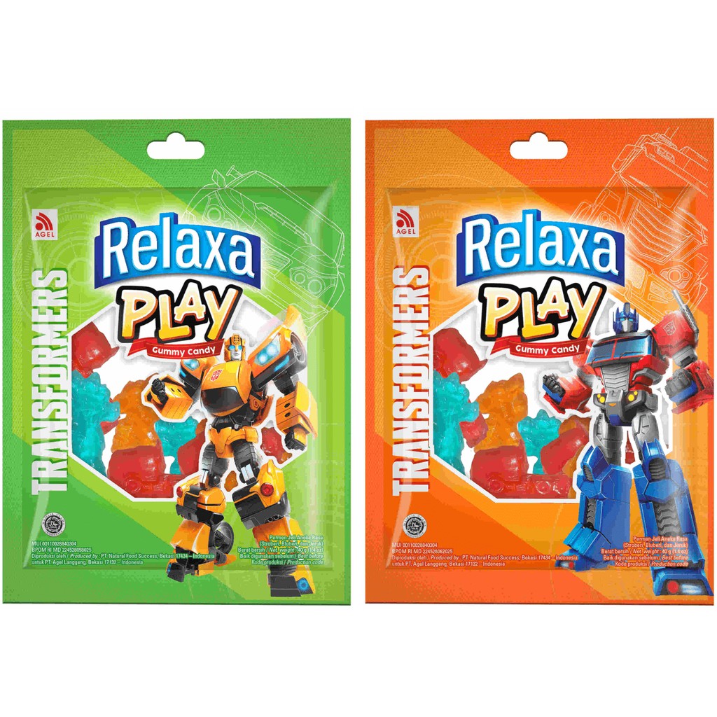 

Relaxa Play Transformers – Permen Gummy Rasa Buah