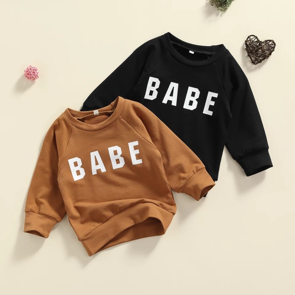 SWEATER ANAK UNISEX BABE TEBAL TERBARU,