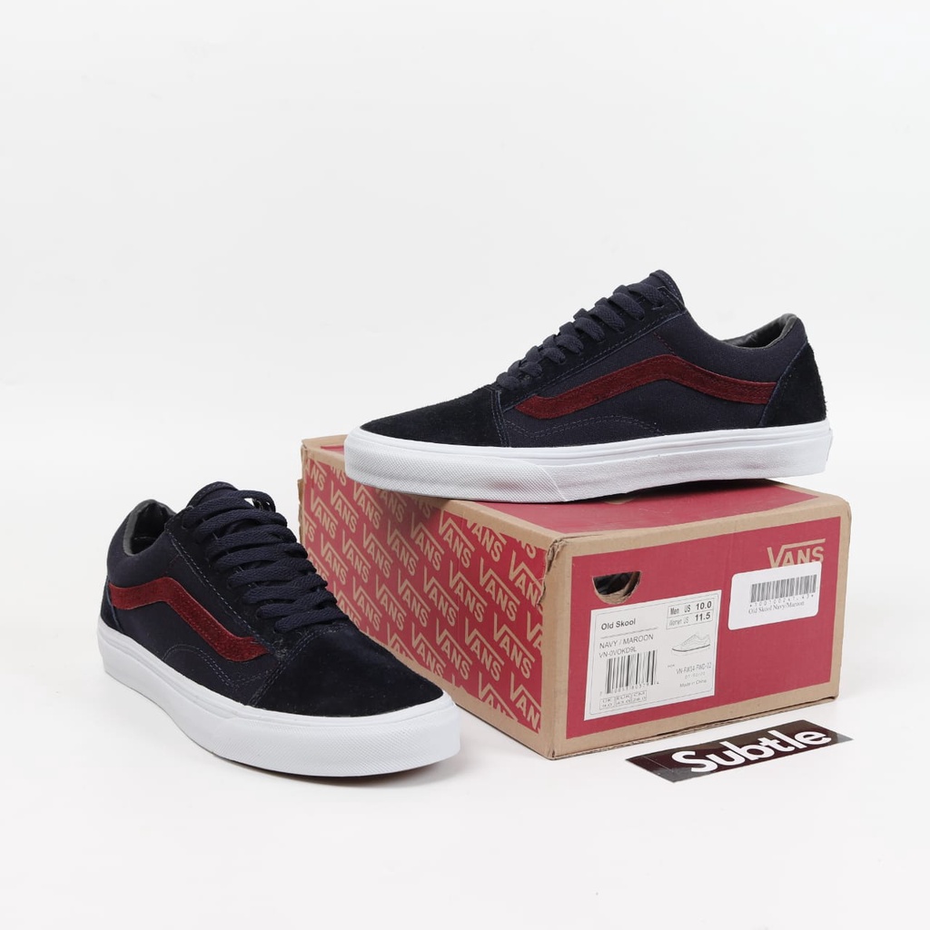 Vans Old Skool Navy Maroon