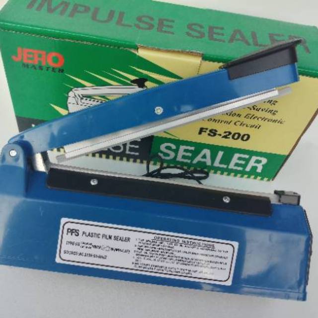 Segel Plastik Sealer  PFS 200 Impulse Sealer PFS-200 Mesin Press Plastik
