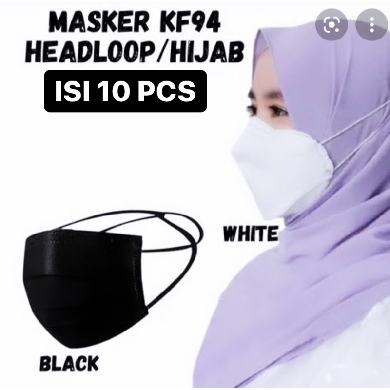 Masker Korea KF94 Dewasa ISI 10