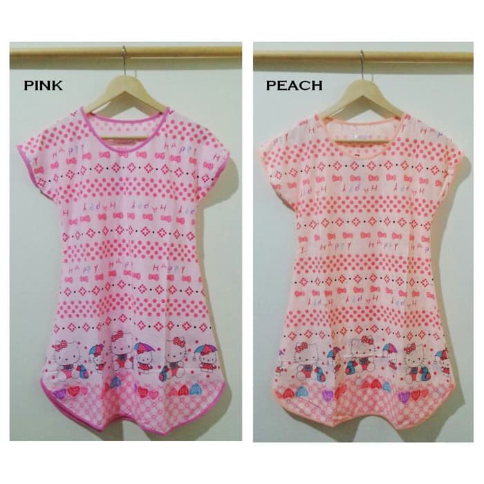 Terbaru 185 DSHK53 - Dress Hello Kitty Happy Umbrella SukanaShop