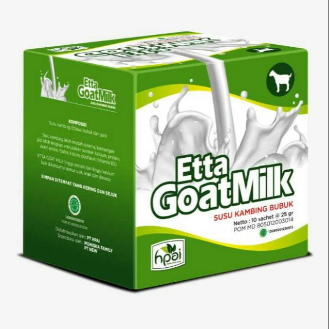 

ETTA GOAT MILK SUSU KAMBNG MURNI HNI HAPAI
