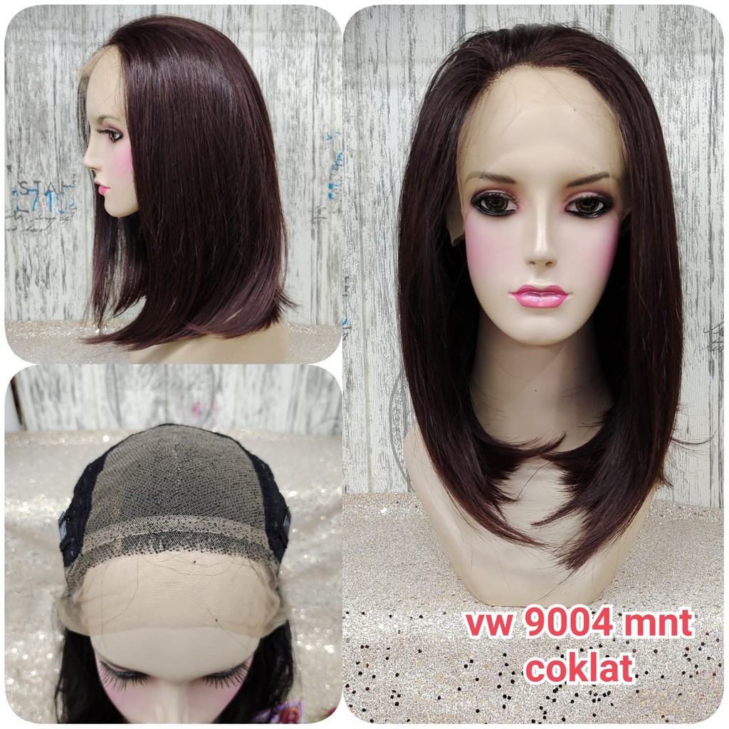 HALF LACE WIG VW 9004 / LACE WIG / HALFWIG NAOMI