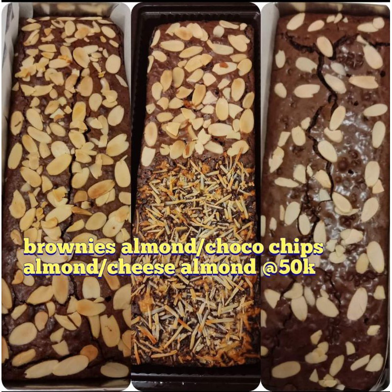 

brownies almond