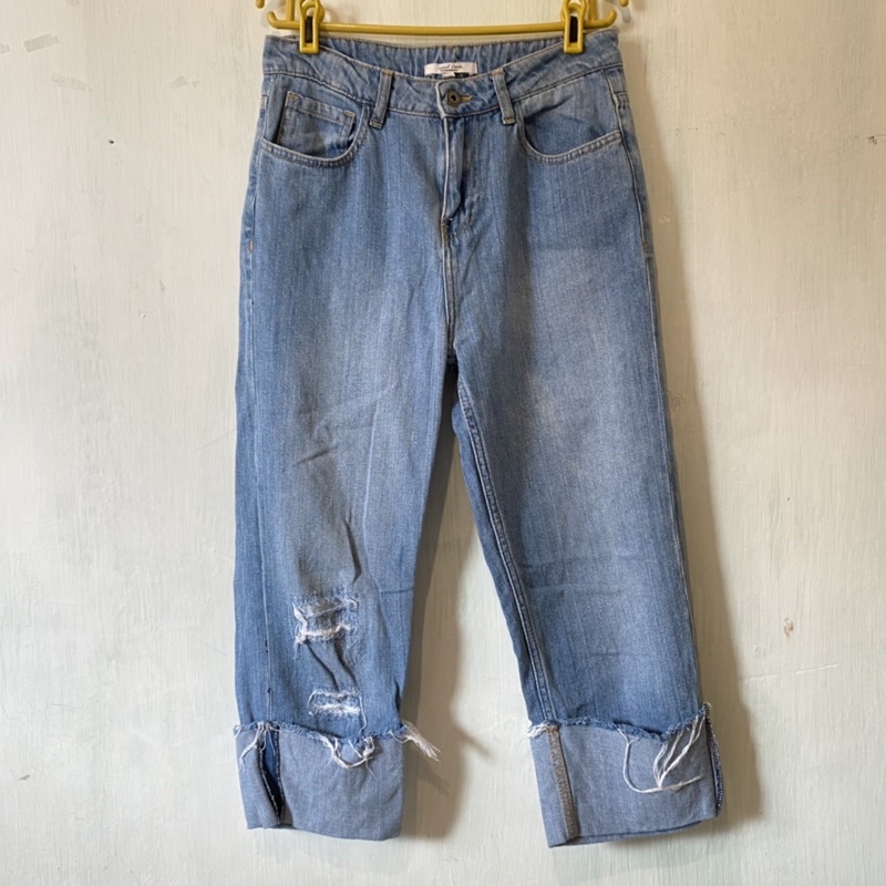 [PRELOVED] COLORBOX HIGH WAIST JEANS M