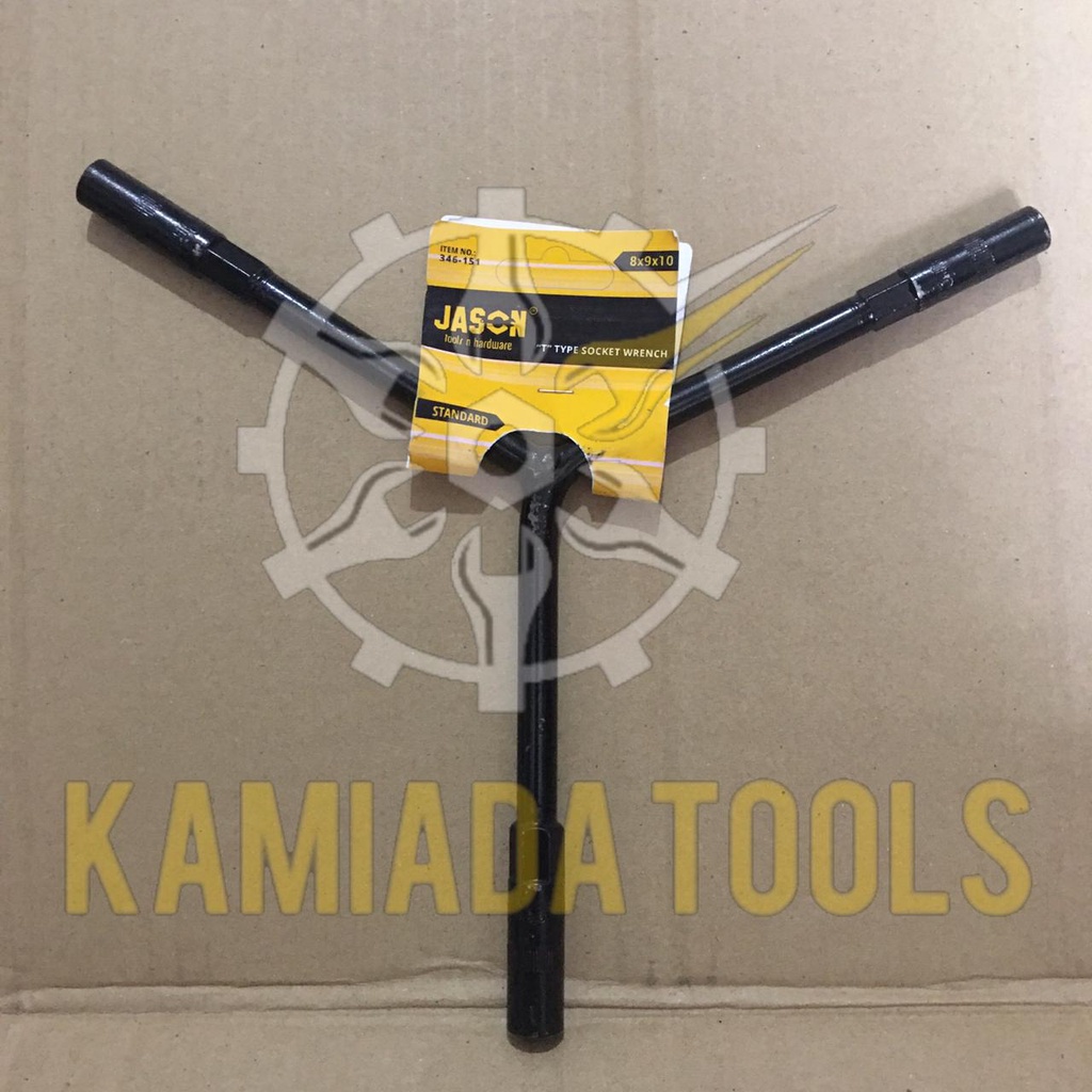 Kunci Sock Y Jason / Socket Wrench  uk 8 x 9 x 10 mm