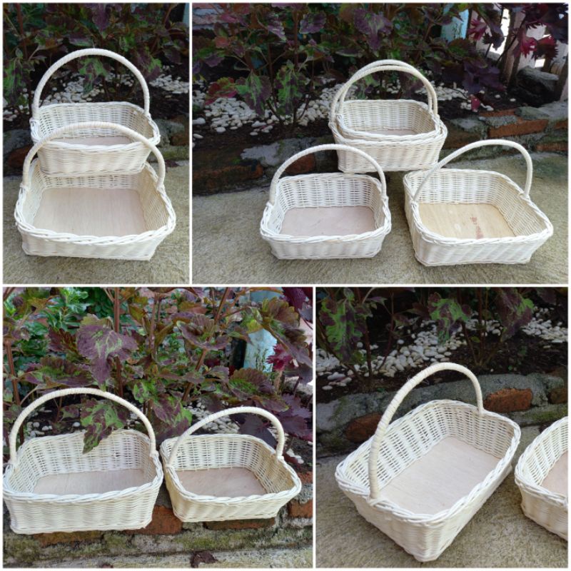 

keranjang hampers dari rotan