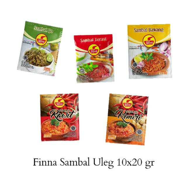 

Finna Sambal Uleg 10x20 gr