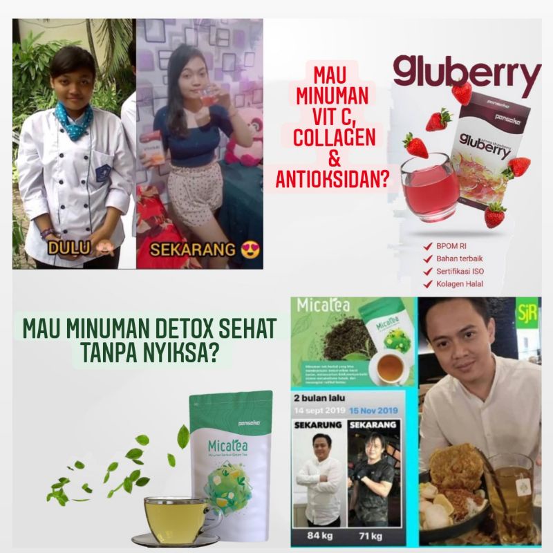 

Promo Paket Collagen Gluberry & Micatea