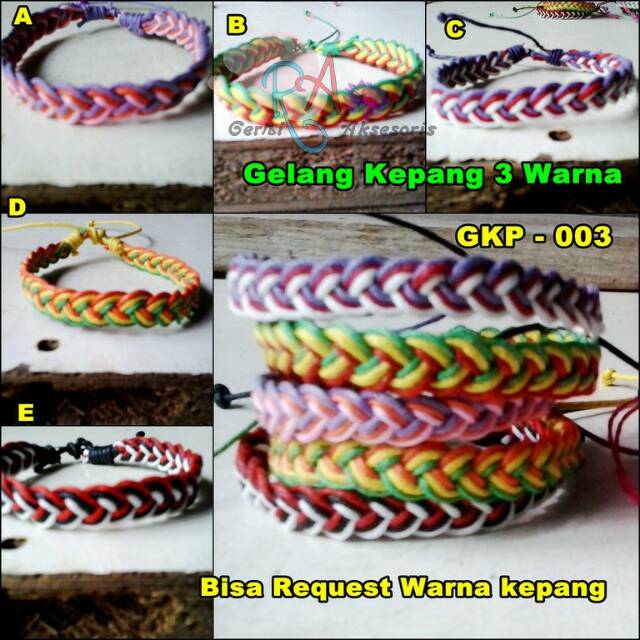 GELANG KEPANG 3warna