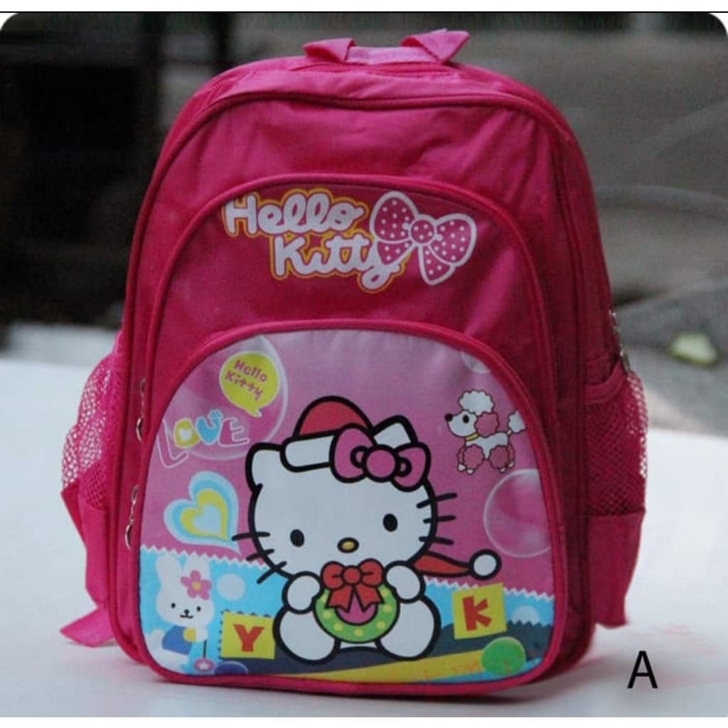 Children Backpack / Tas Sekolah Ransel Anak Karakter Lucu Tebal Murah