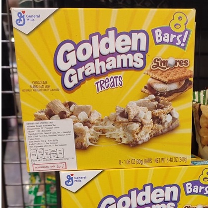 

GENERAL MILLS GOLDEN GRAHAMS TREATS 8,48OZ 240GR IMPOR (NON HALAL)