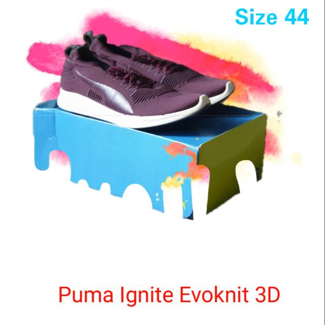 PUMA IGNITE EVOKNIT 3D SIZE 44 100% ORIGINAL BNIB