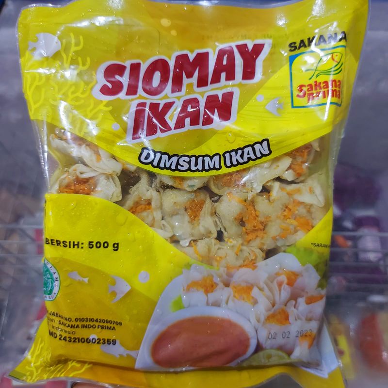 

Sakana Siomai Ikan isi 20 berat 500gr Frozen Food Karawang