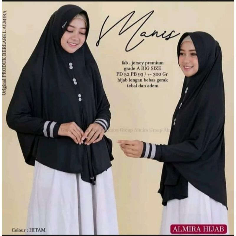 ( jkt ) hijab jumbo syar'i tangan cocok untuk gamis terbaru