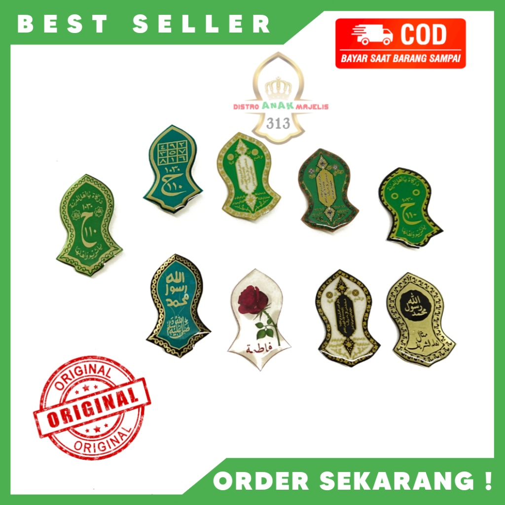 Pin Terompah Nabi / Pin Terompah Darkah / Pin Terompah Sayyidah Fatimatuzzahra