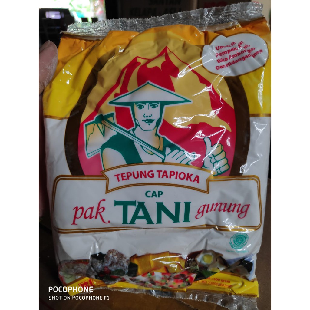 

Tapioka Pak Tani Gunung 500gr