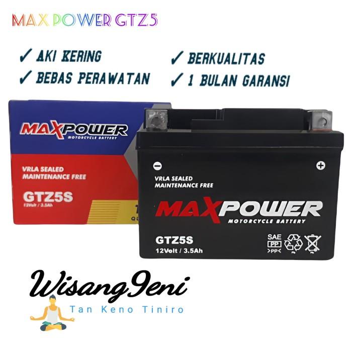 Aki motor Honda Beat FI ESP Karbu Vario 110 Aki kering 4Ah