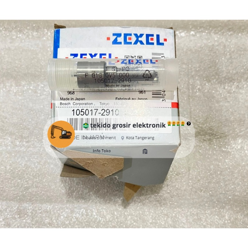 Jarum Nozzle Injector PC200-7 6D104 Komatsu 105017-2910 Zexel PC200 7