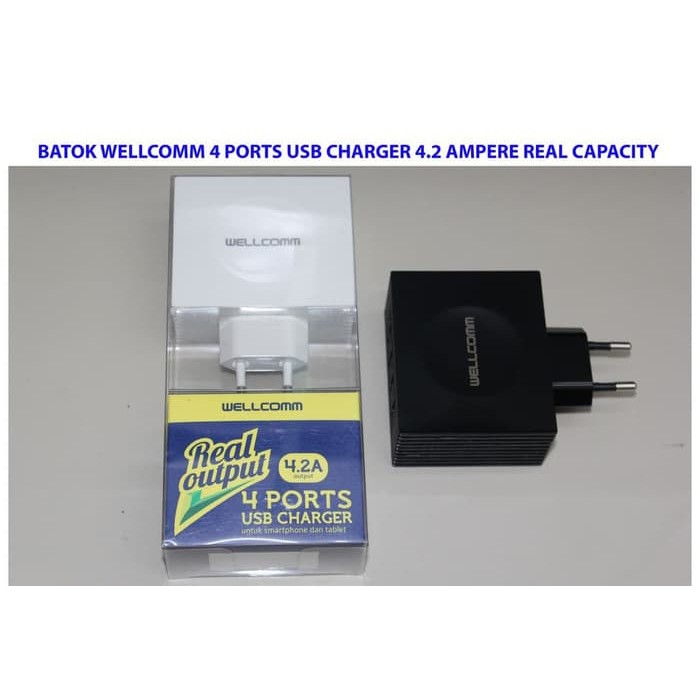 Charger 4 USB 4.2A / Travel Charger 4 USB 4.2A Wellcomm