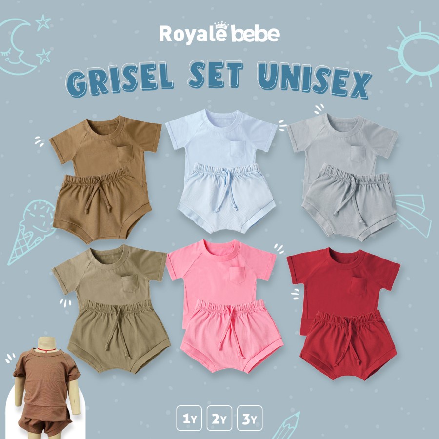 ROYALE BEBE GRISEL SET / 1 PCS