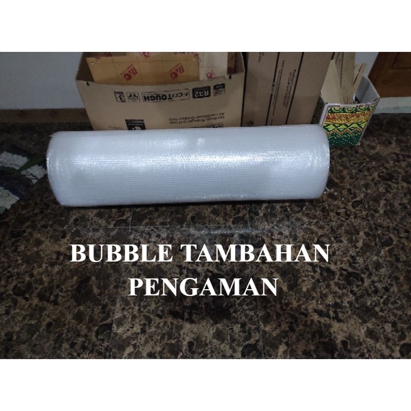 

Bubble Wrap ( khusus tambahan packing pengaman)