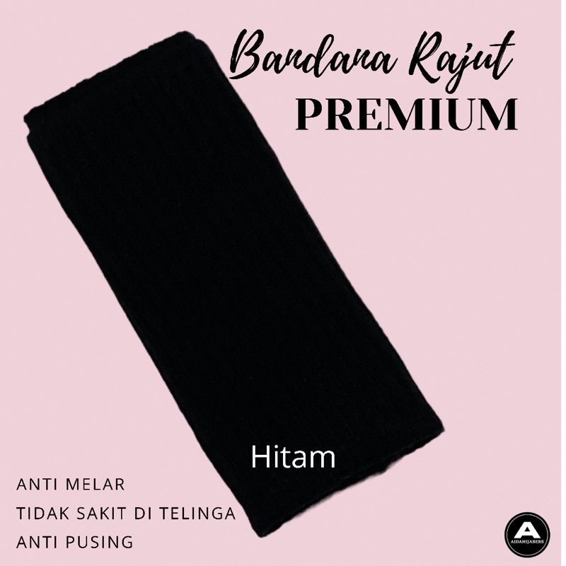 ciput merek safira (15) || Bandana Inner Ciput Rajut Premium