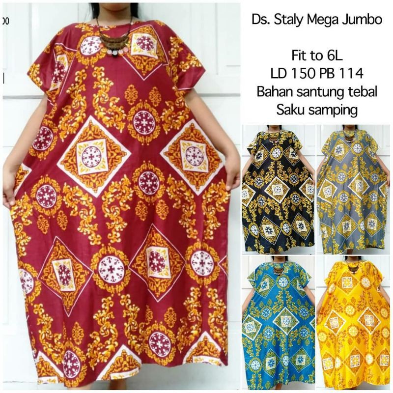 Daster jumbo LD 150 /daster rayon/daster kekinian