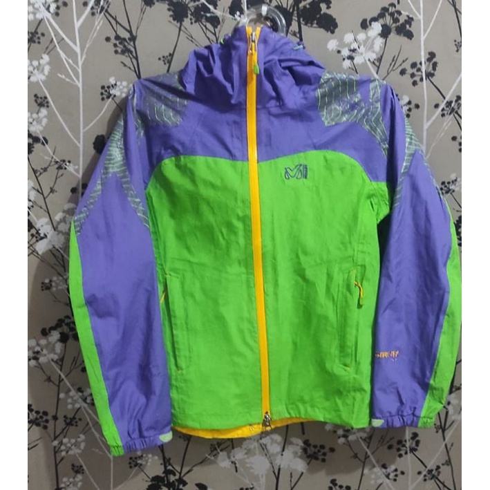 jaket outdoor millet second goretex