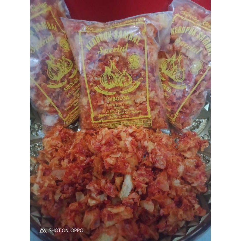 

Keripik Sambal Sibolga Ukuran 250 gr