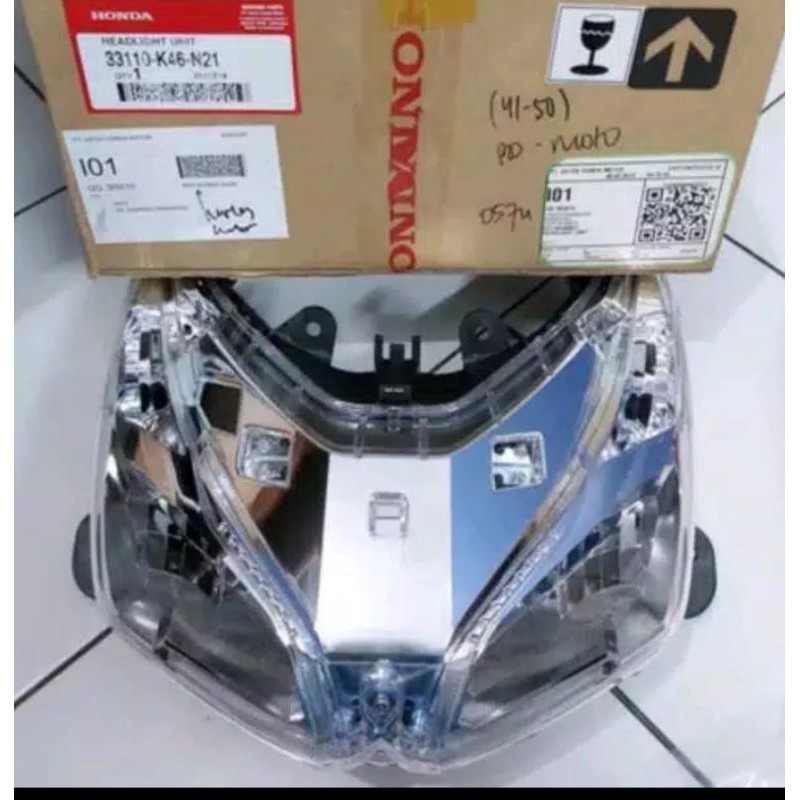 33110-K46-N21 Reflektor Lampu Depan Vario 110 Fi Esp