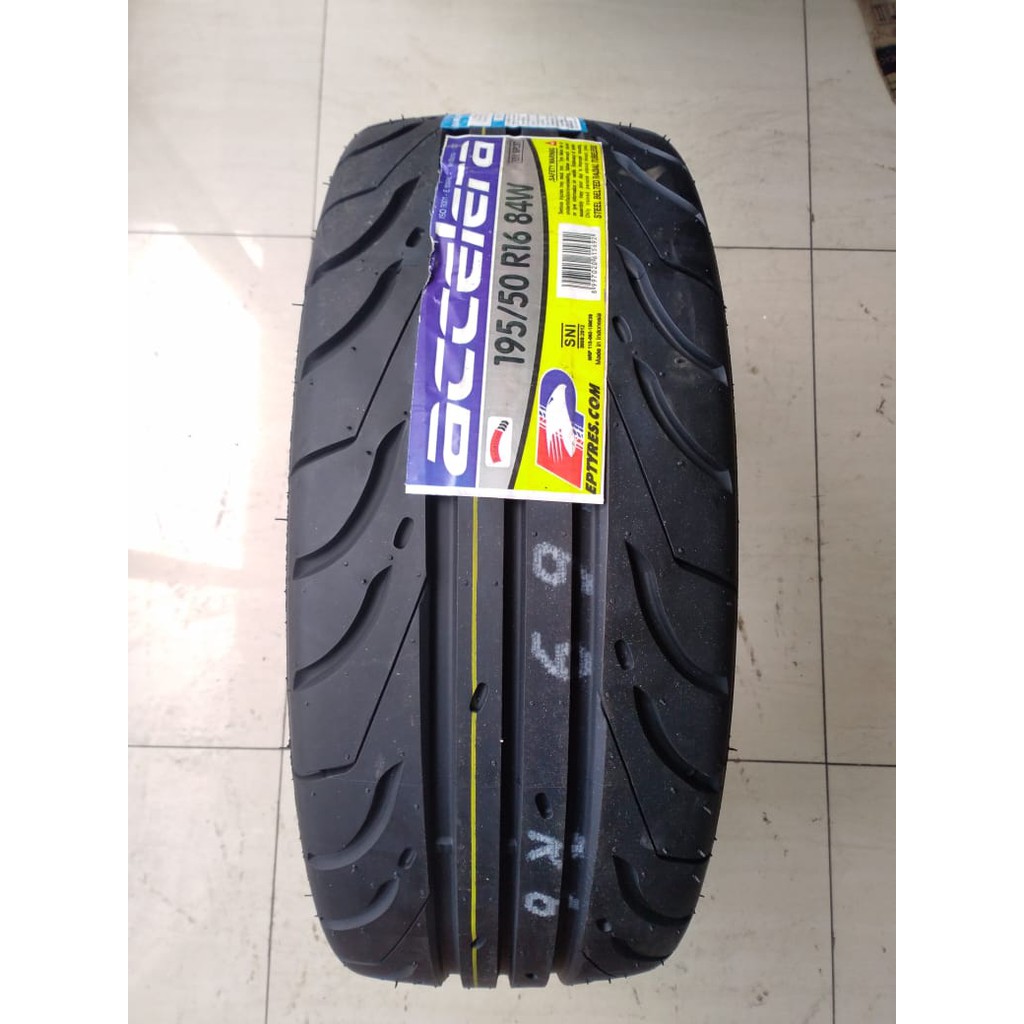 Ban Accelera 651 Ukuran 195/50 R16 Ban Mobil Semi Slick Honda Jazz Brio