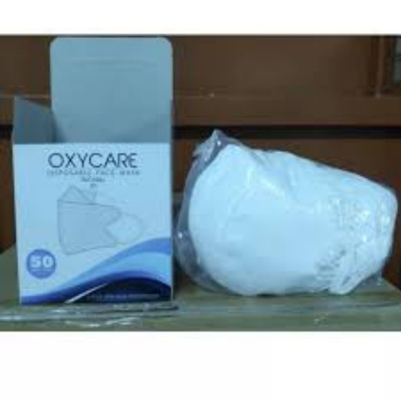 MASKER DUCKBILL 50PCS Oxycare-facemask 3play