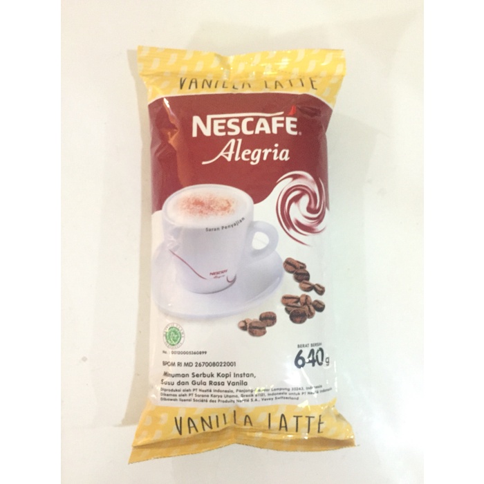 

Nescafe Vanilla Latte 640gr